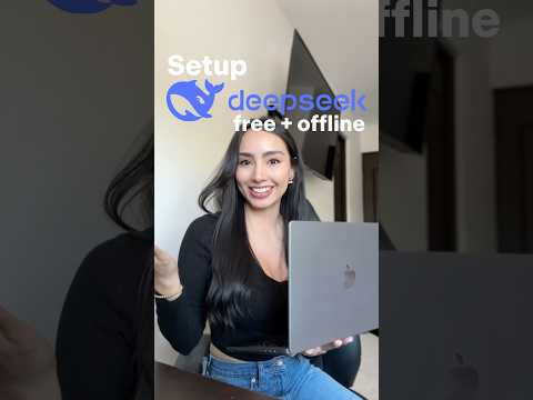 How to run DeepSeek locally. Save money and protect your privacy :) #tech #ai #machinelearning