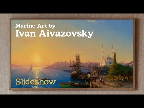 TV Art Slideshow | Marine Art | 1 Hour | No Music | 명화 슬라이드 | 회화 | 미술 | 명화감상 | 더프레임tv