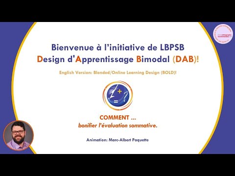 Archive DAB 7: Comment bonifier l’évaluation sommative.