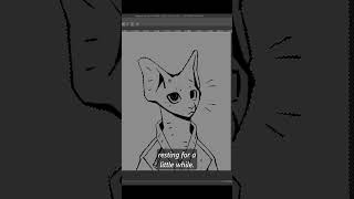 adding berlioz  #speedpaint #conceptartwork #characterdesign #originalcharacter #oc #artprocess