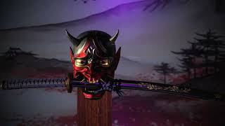 photorealestic japanese damascus soul katana #3danimation #3dmodeling #blender3d #cgi #animationart