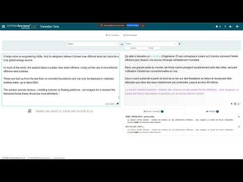 SYSTRAN Pure Neural® Server overview