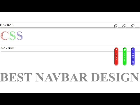 Navbar design | best hover effect | simple css coding