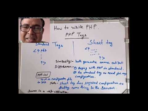PHP Part7: How to write php ? #tags #standard #short #ini #php #php.ini #configration #code #video