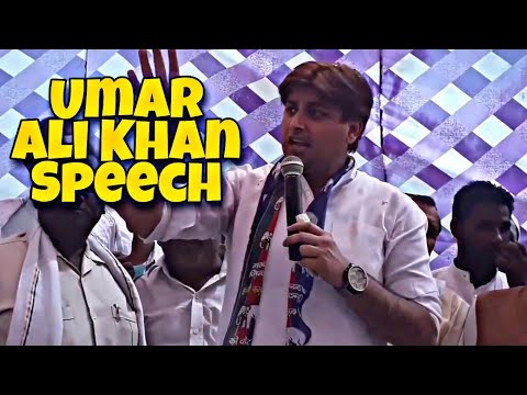 Umar Ali Khan speech,  Haji Fazlurahman speech, parliamentary election 2019