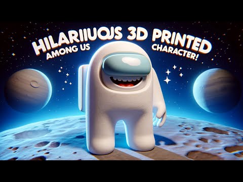Watch As We Create A Hilarious 3d Printed Trump Imposter In Among Us Fashion!
