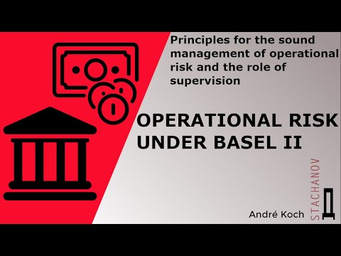 Principles for the sound management of operational risk under Basel II: an explanation and resumé.