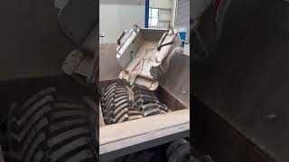 Extreme Powerful Metal Shredder #shredder #metalshredder  #shorts