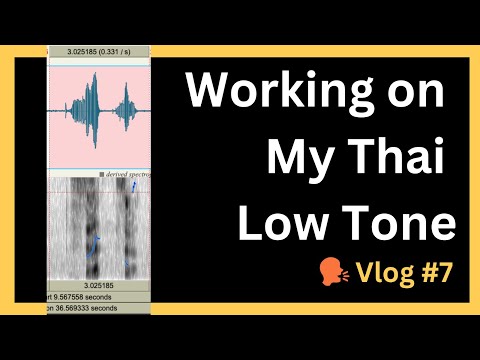 Working on My Low Tone with Praat [TLV#7]