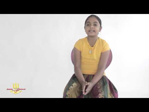 Mahisasura Mardini Stotram by 8 year old Shakthi