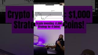 Crypto Investing: $1,000 Strategy for 4 Coins!   #learntrading  #cryptotradingforbeginners