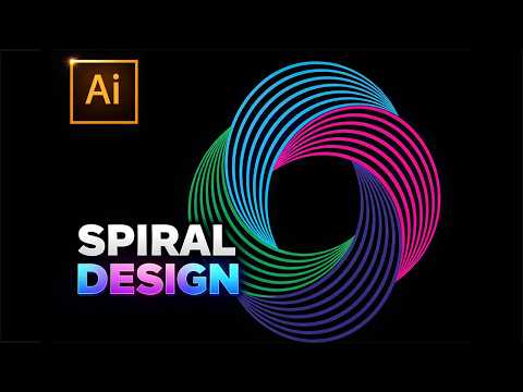 Modern Abstract Spiral Logo Design
