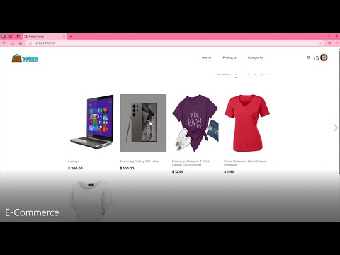 Full-Stack E-Commerce Platform using Django, HTML,  CSS & JavaScript