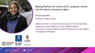 Beijing Platform for Action at 25 Conference - Closing Remarks