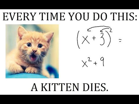 Top 8 Most Common Algebra Mistakes