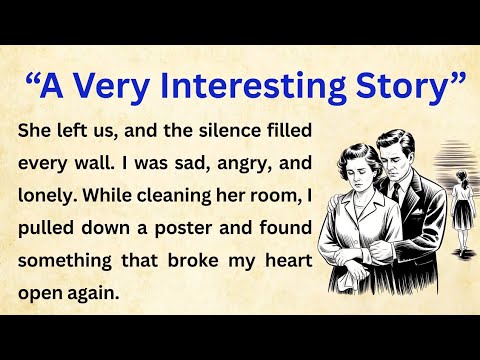 Improve Your English Story  She left us alone  Learn English Stories Level 1  Graded Readers