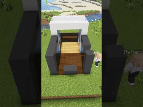 Minecraft Best Modern house 4 🏡✨ #minecraft #viralshort