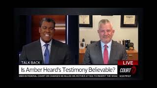 Court TV | Attorney Joshua Ritter Responds to Viewer Comments on Day 16 of Amber Heard's Testimony