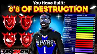This *NEW* 6'8 BEST BUILD is GAMEBREAKING🔥🔥🔥 NO WEAKNESSES! NBA2K26 BEST BUILD!