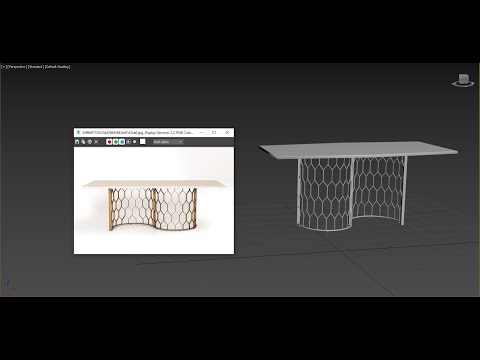 Dinning Table Modelling In 3ds Max | Auto Desk 3ds Max |Esthetic Space Decor