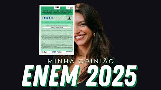 ENEM 2025 - MINHA OPINIÃO (Débora Aladim)