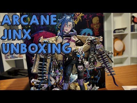 Arcane Jinx 1/7 Champion Figure Unboxing