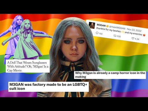 how M3GAN the robot became a gay icon ✨ (she literally slays)