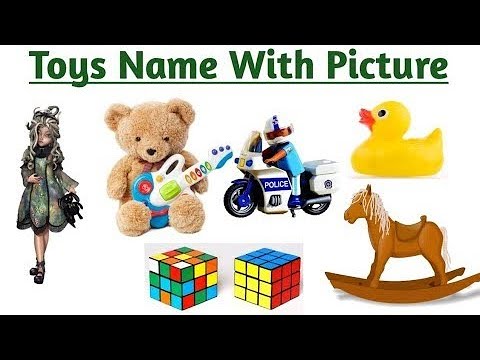 Toys Name in English with pictures
