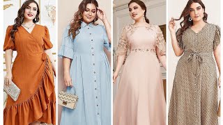 Super stunning plus size semi formal dress designs / semiformal party wear Dresses