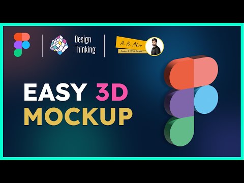 Make Mockups In 3D Figma | Free 3D Plugin Vectary
