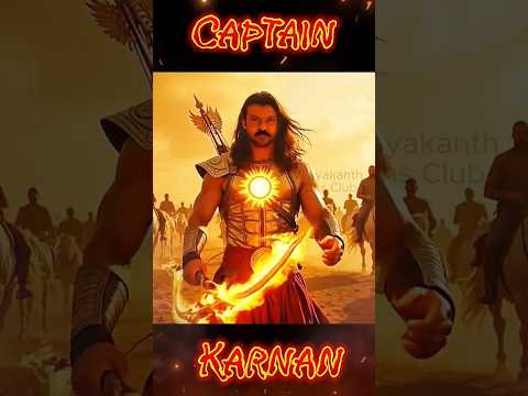 🔥 Vijayakanth as Karnan | Epic Warrior Transformation 🎥✨ | Tamil Cinema Icon #vijayakanth #fans #ai