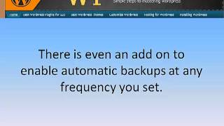 Top 4 WordPress Backup Tips