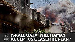 Hamas reviewing ceasefire deal as Israel continues bombing Gaza