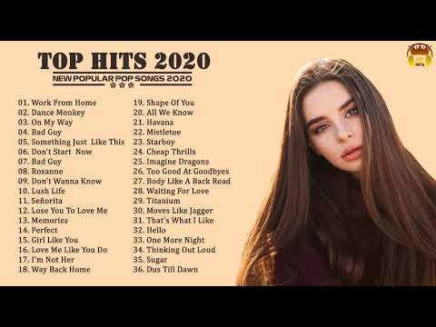 Top Hits 2020 🍎 Dance Monkey, On My Way, Señorita, Work From Home, On My Way 🍎 Top Songs 2020