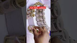 How to make a money cake flower bouquet | money cake with cardboard #diy | full video on my page