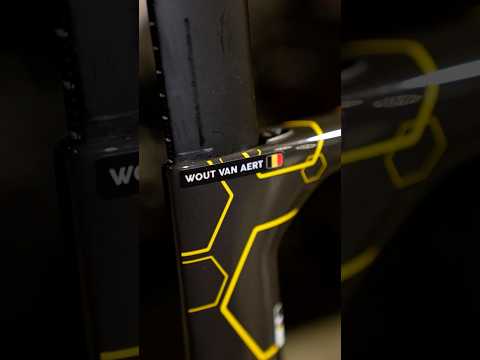 We had the Cervelo S5 from Wort van Aert as our guest!  #cervelo #woutvanaert