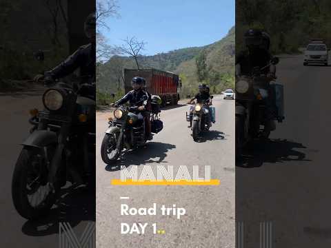 | Rohtak to Manali road trip😳😱😍 | Bike riding | manali himachal pardesh |