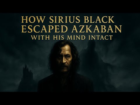 How Sirius Black Escaped Azkaban With His Mind Intact