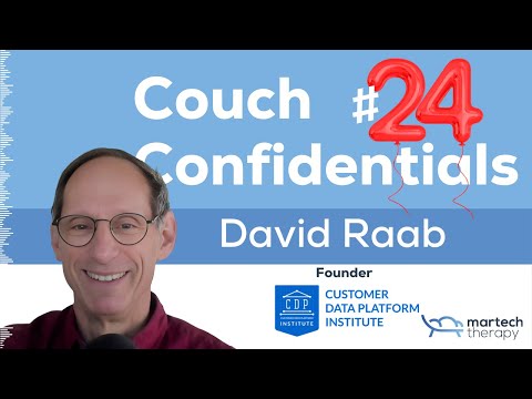 "Data is boring. And by extension, CDPs are kind of boring too." A candid talk with David Raab