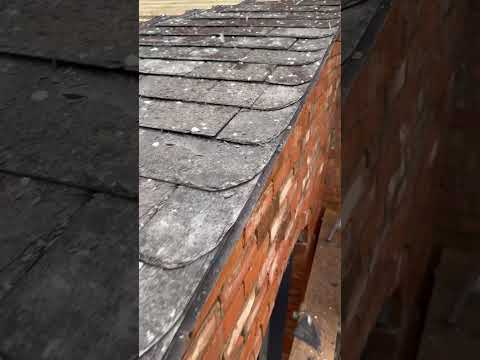 Welsh slate detail.