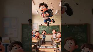 He Fell Into Class Through a Magic Portal! ✨📚#shorts #magicstory #teleportation #funnyshorts #school