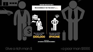 The Real Difference Between Rich and Poor #ThinkLikeTheRich #NoExcuseNation #USA #Shorts