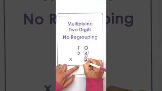 Singapore Math Mini Tutorial -Multiplication with no regrouping (column form) #mathiseasy