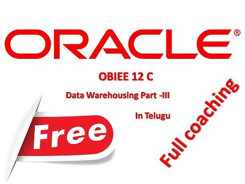Data warehousing Concepts - Part 3 (Free OBIEE 12C Course) (In Telugu)