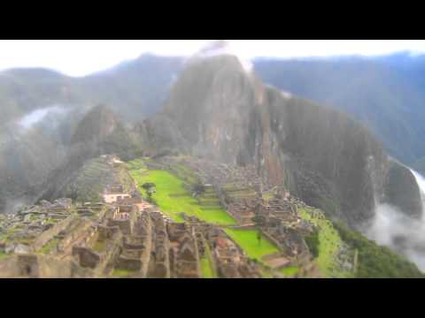 machu picchu - morning mist clears