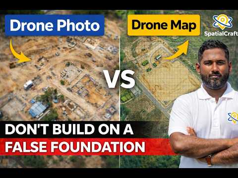 Drone photo vs Drone map