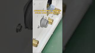 Assembling a wall-mounted boiler looks complicated.#shorts #assembly #waterheatermanufacturer