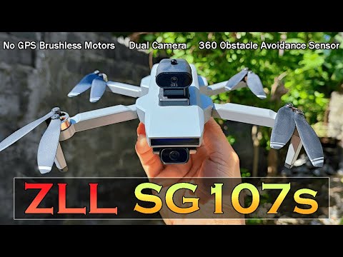 ZLL SG107S  BRUSHLESS NON GPS BEGINNER DRONE | UNBOXING | FLIGHT TEST | REVIEW