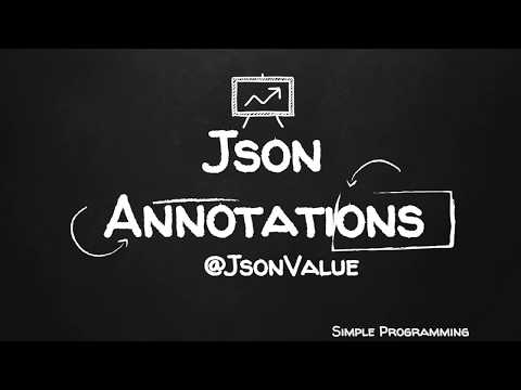 Jackson Annotations | @JsonValue | Example | Simple Programming