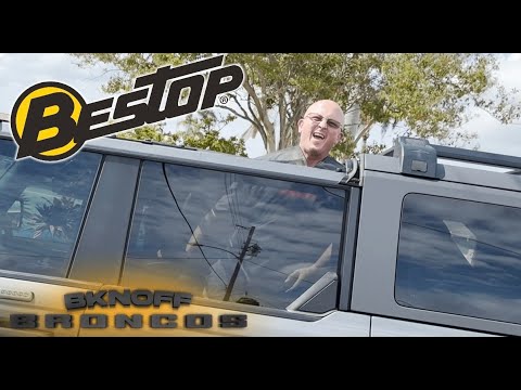 A Slick Soft Top Option for your 2021-2026 Ford Bronco! Bestop Access Bimini